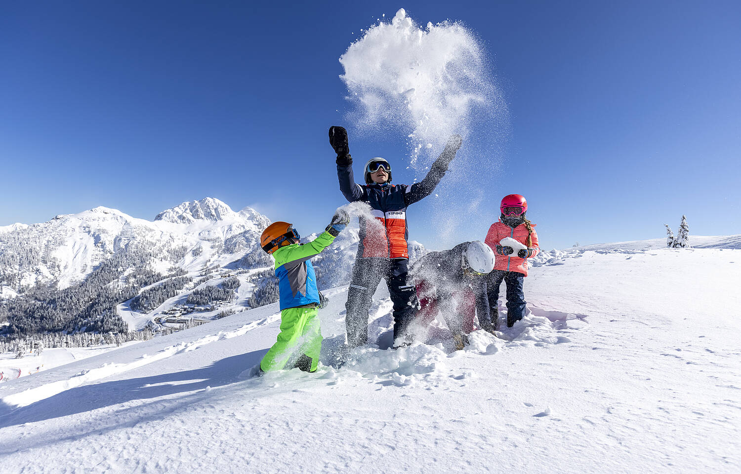 Nassfeld Ski Alpin Familie
