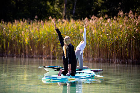 SUP Yoga am Wörthersee