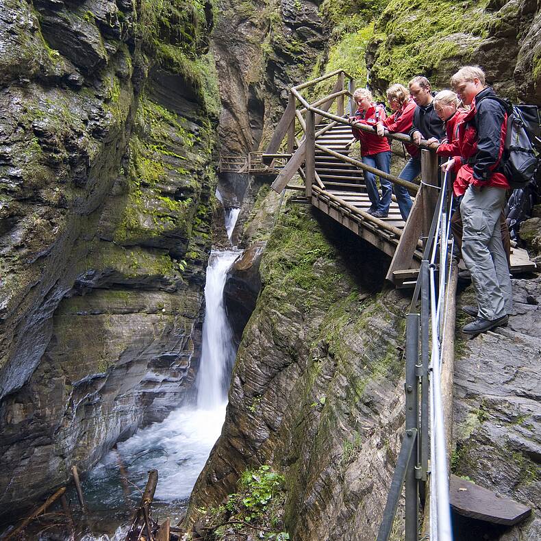 Raggaschlucht im Nationalpark 