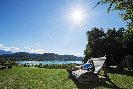 W&ouml;rthersee Rundwanderweg