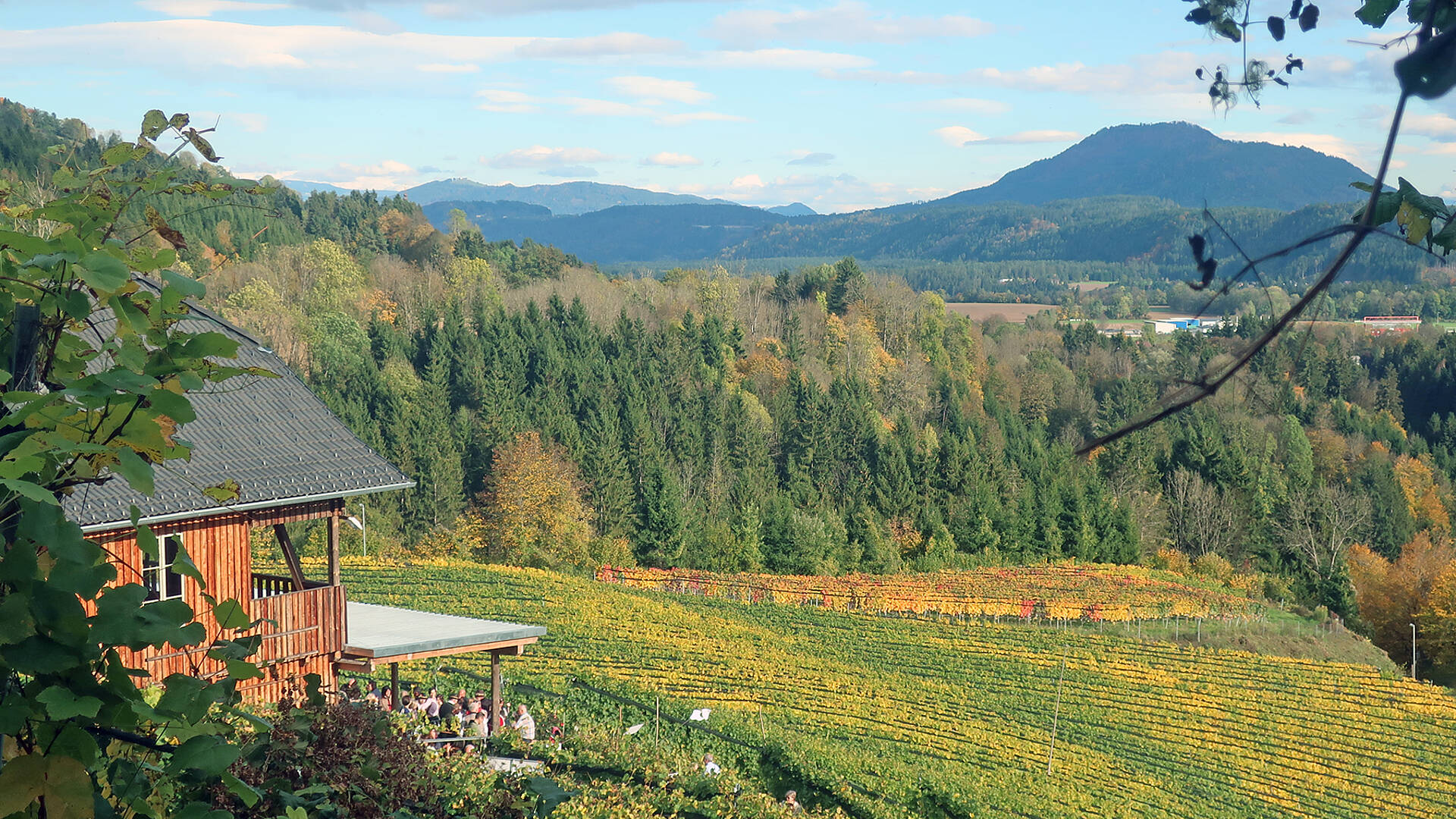 J. Kreulitsch Wein auf der Burg Glanegg