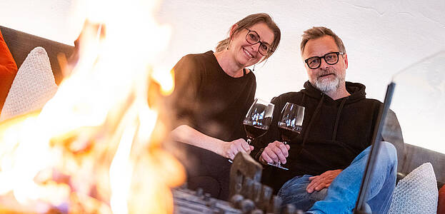 Barbara und Hannes von der Nationalpark Lodge Großglockner