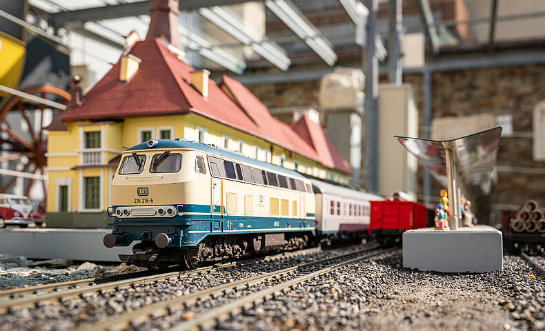 Garteneisenbahn im Museum St. Veit