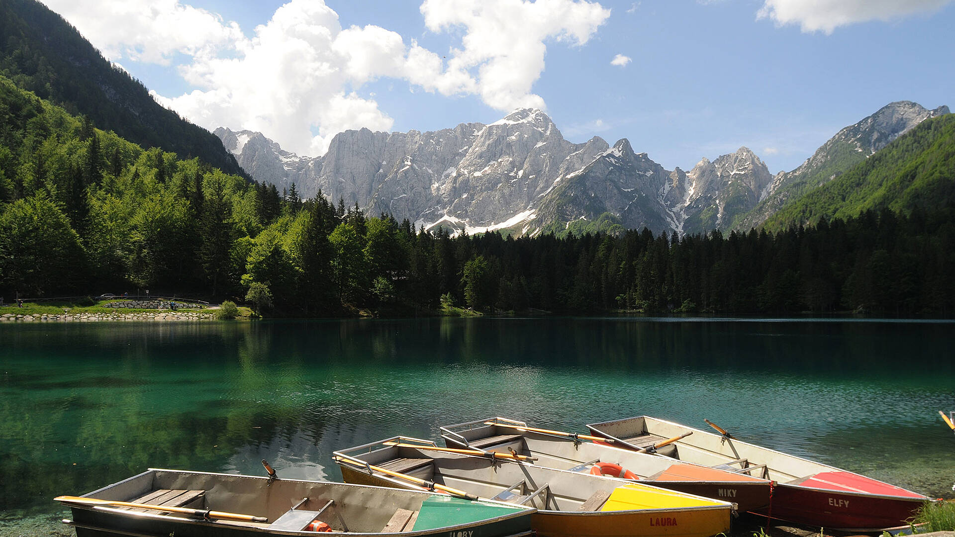 Alpe-Adria-Trail Laghi di Fusine 