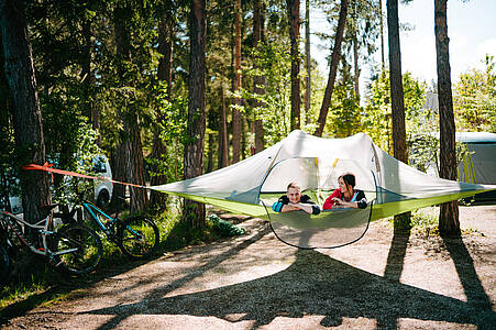 Baumzelt Campingplatz Anderwald am Faaker See