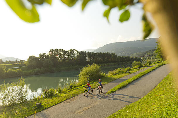 Drauradweg bei Villach