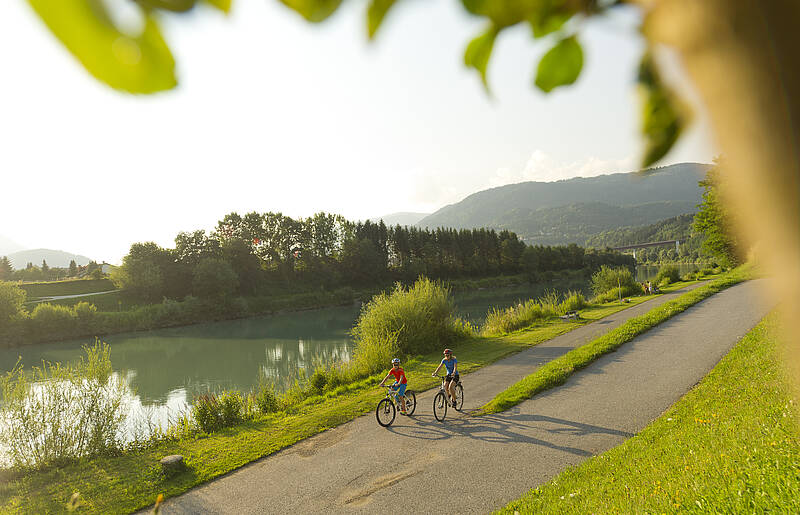 Drauradweg bei Villach