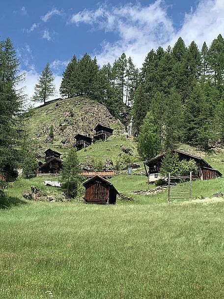 Wandern am Alpe Adria Trail Muehlen