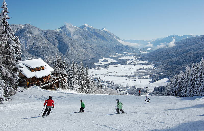 Familienskigebiet Weissbriach Ski for free