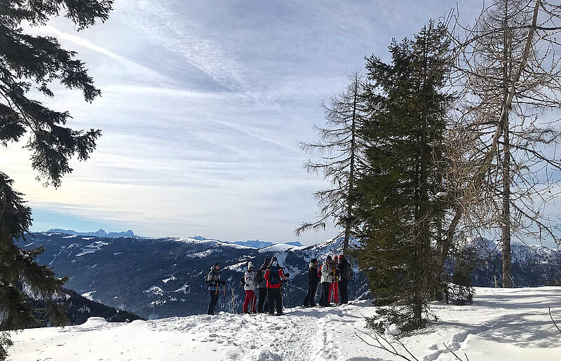 Schneeschuhwandern in Bad Kleinkirchheim