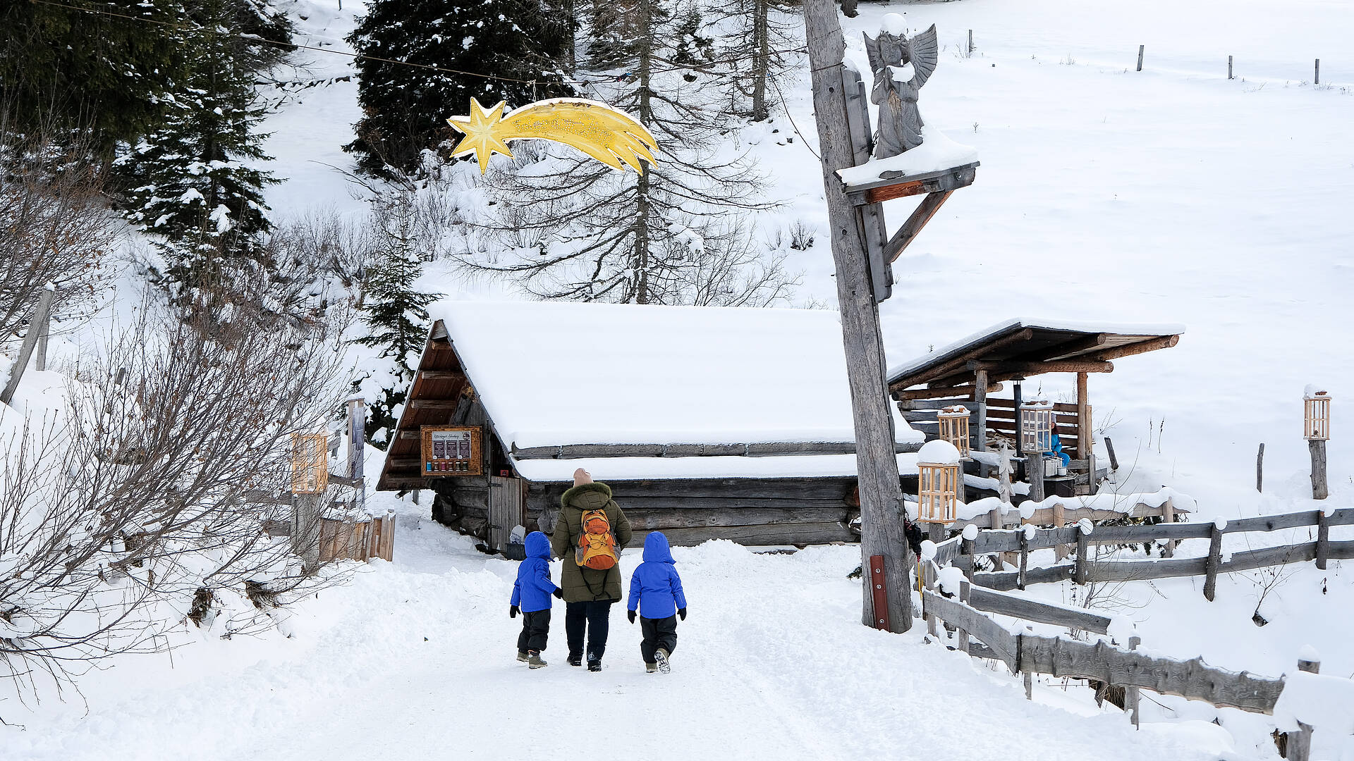 Familie am Katschberger Adventweg