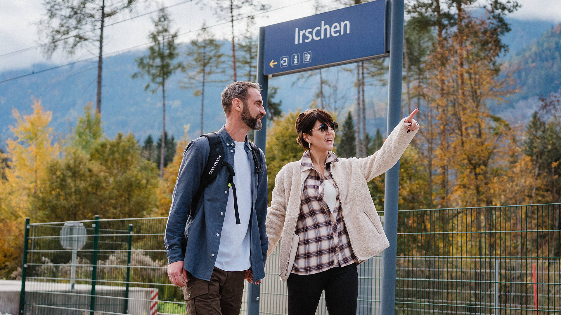 Bahnhofswandern in Irschen