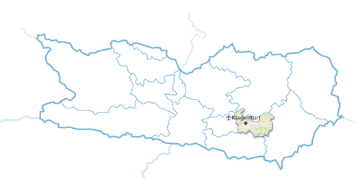 Klagenfurt map