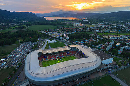 Sportpark Klagenfurt - W&ouml;rthersee Stadion Klagenfurt am W&ouml;rthersee