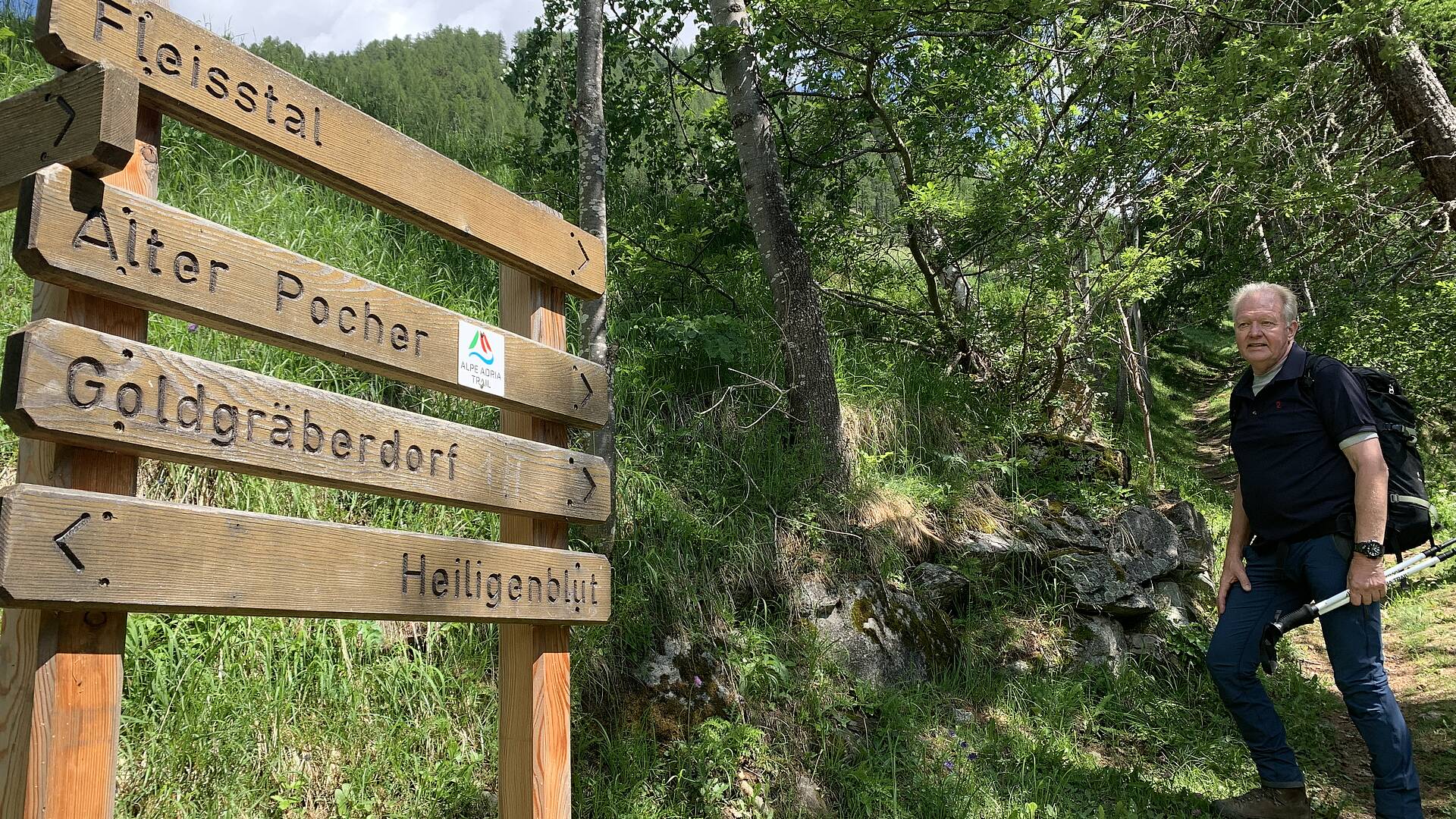 Wandern am Alpe Adria Trail 