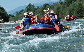 Nassfeld Top Rafting am Gailfluss 