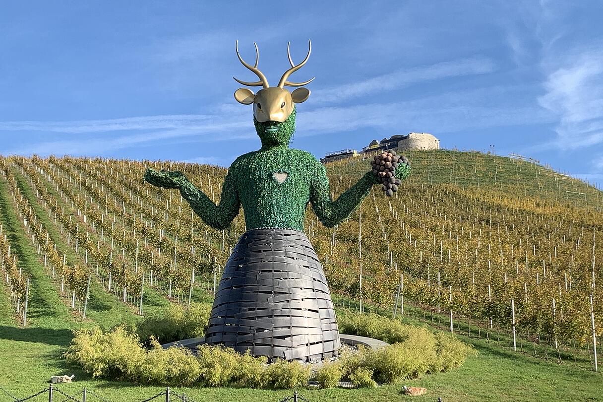 Die Göttin der Zeit auf Taggenbrunn  