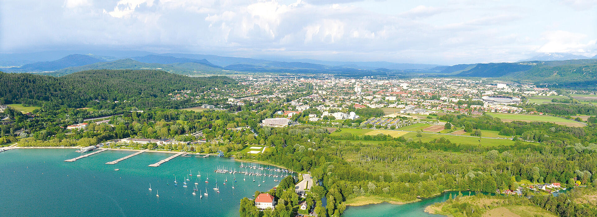 Klagenfurt Luftbild 