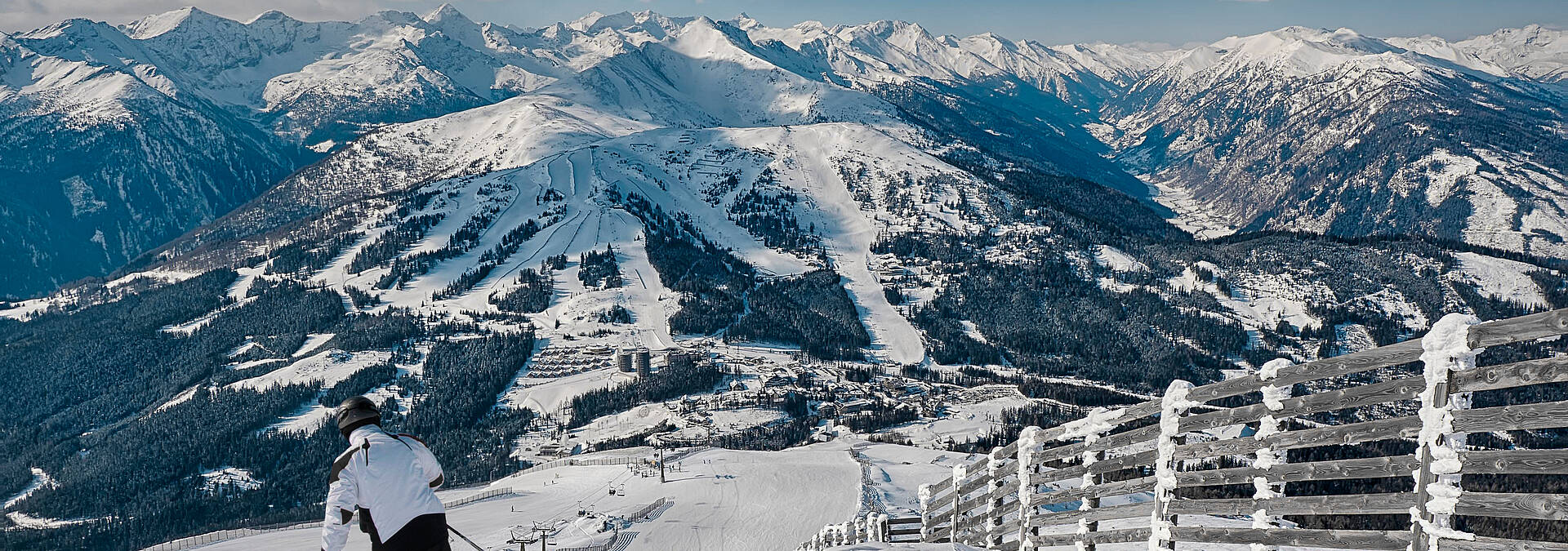 Katschberg_Skifahren mit Panorama
