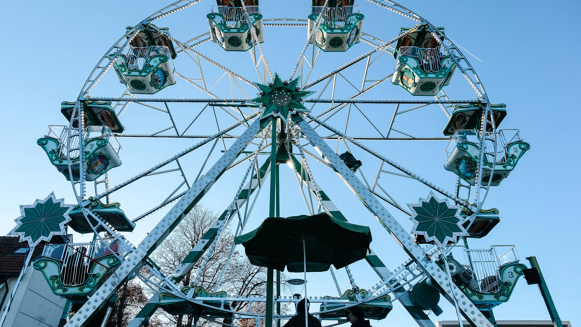 Riesenrad am Veldener Advent