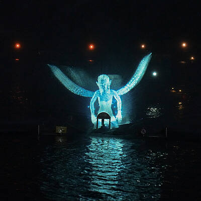 Multimediashow Lichtshow Klopeiner See
