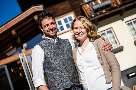 Selina und Martin vom Lahnerhof