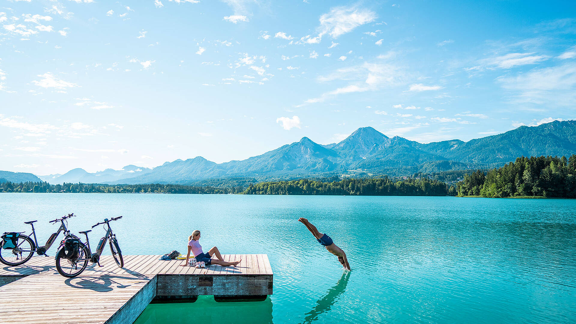 Seen-Schleife Faaker See 