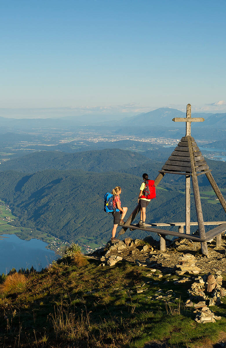 Alpe Adria Trail Gerlitzen Alpe Wetterkreuz