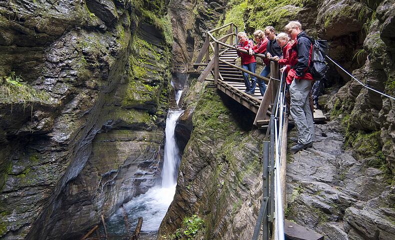 Raggaschlucht im Nationalpark 