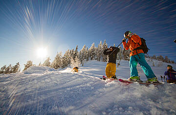 Skifahren am Goldeck
