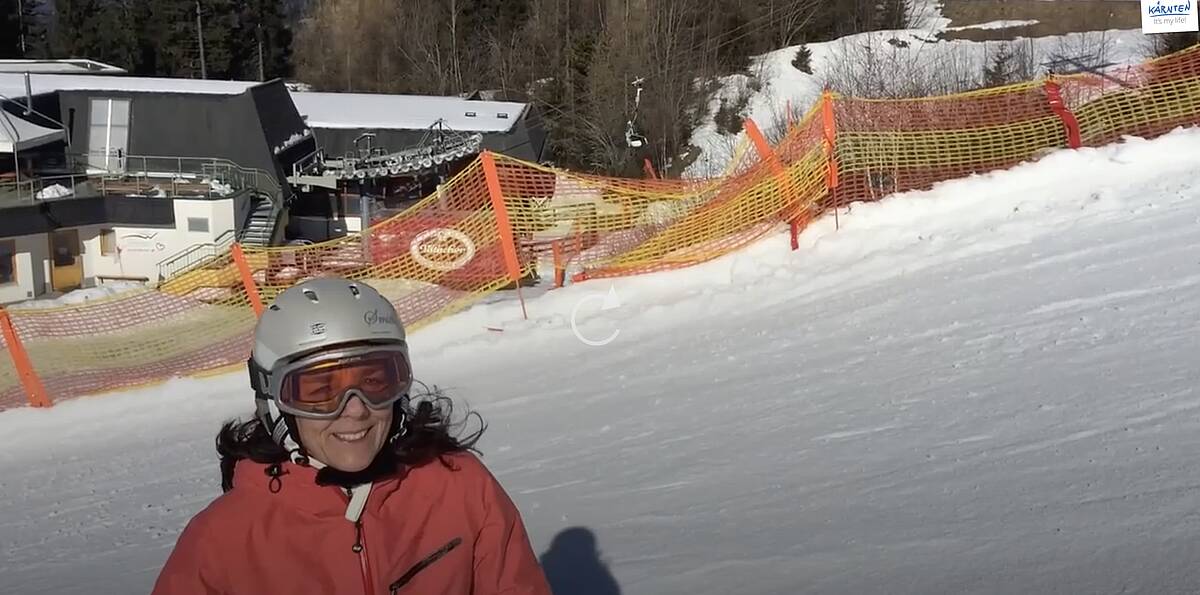 Von der Piste auf den Golfplatz