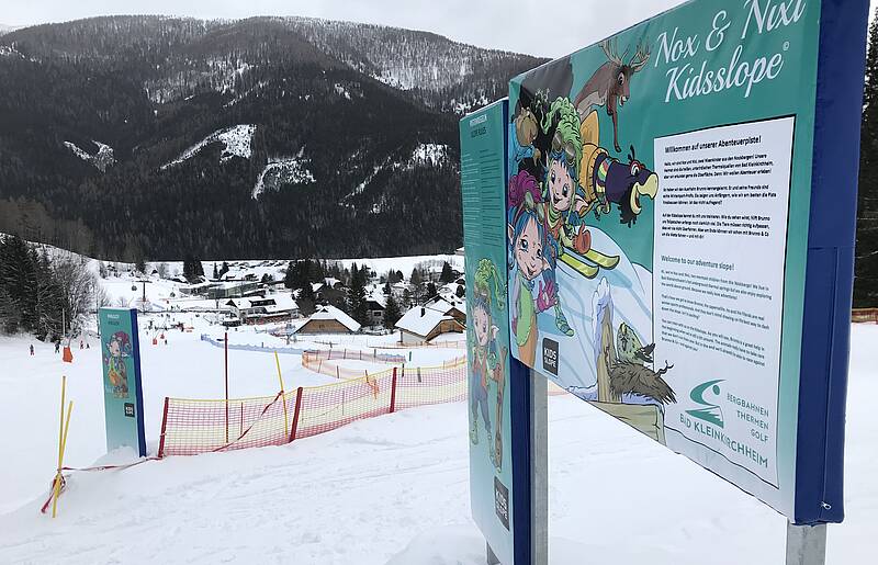 Nox und Nixi Kidsslope in Bad Kleinkirchheim