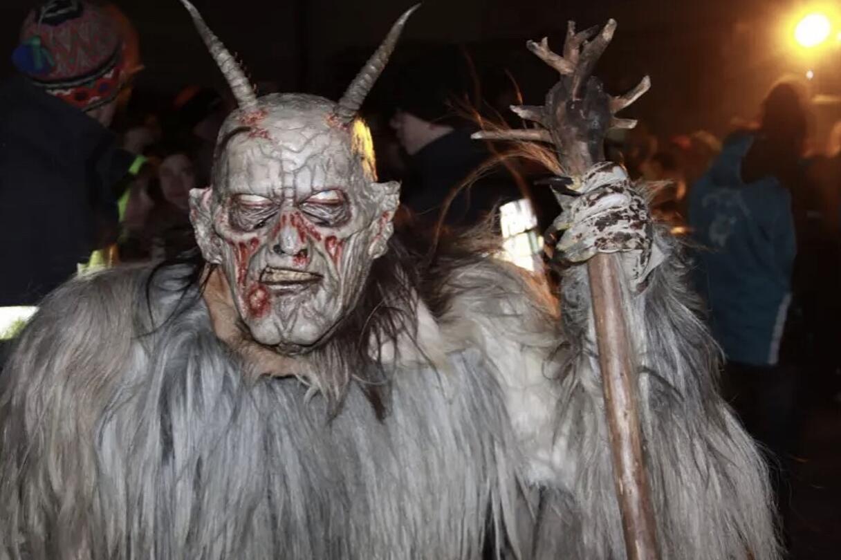 Perchtenlauf auf der Turracher Hoehe mit der Perchtengruppe „Wölzer Pass“