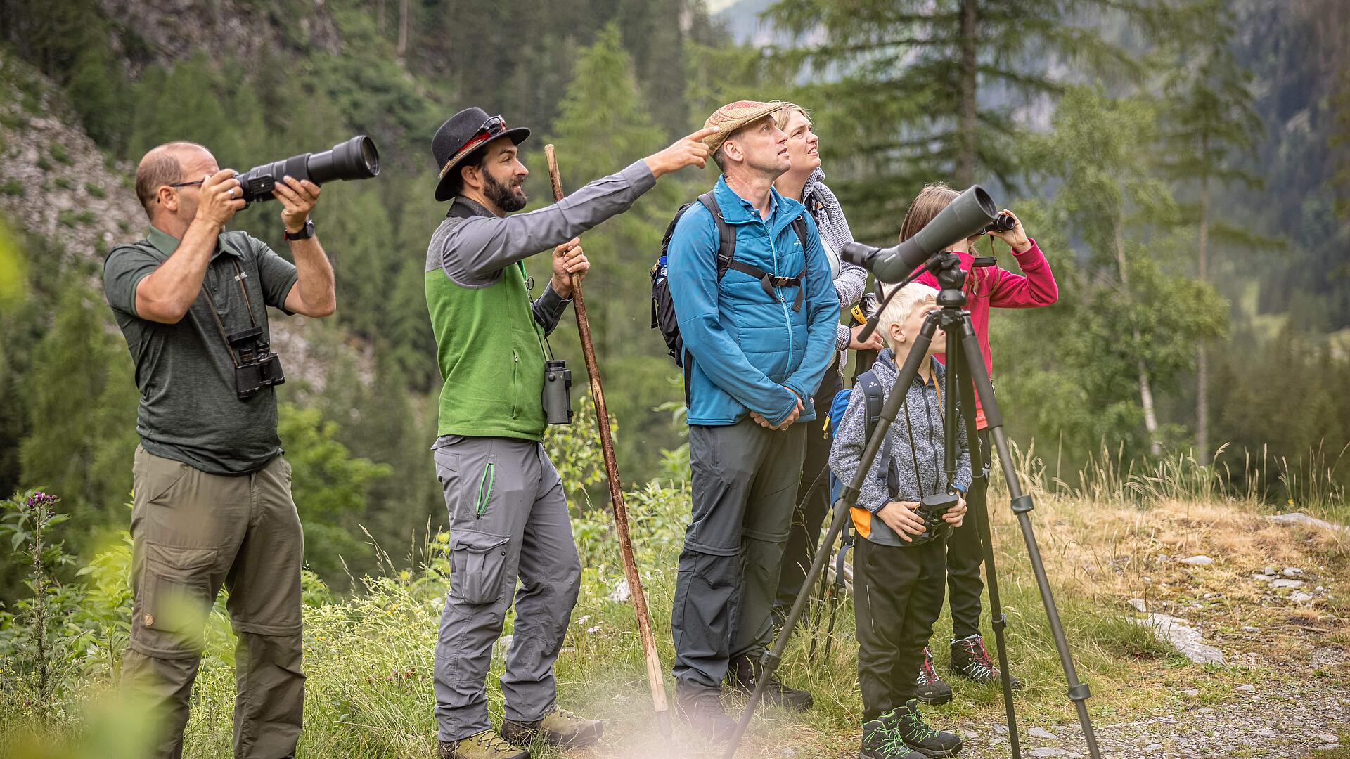 Wildtierbeobachtung im Nationalpark Hohe Tauern Kärnten