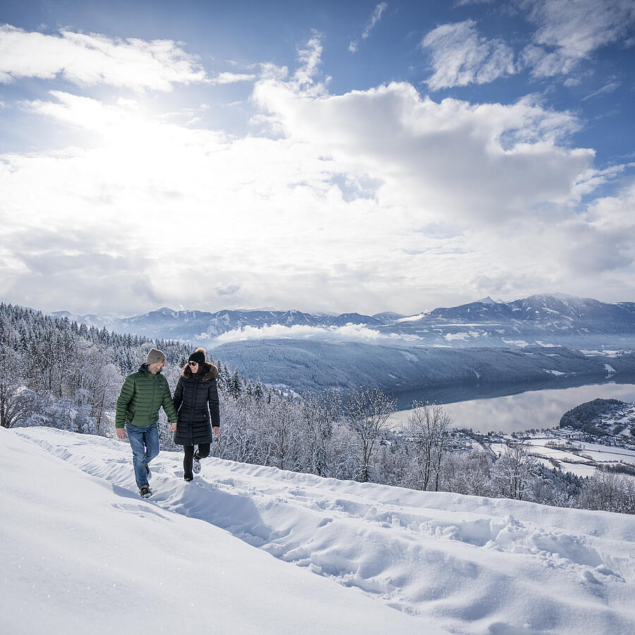 Winter am Millstaettersee