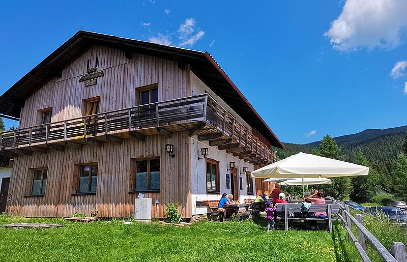 Weissbergerhütte auf der Saualpe