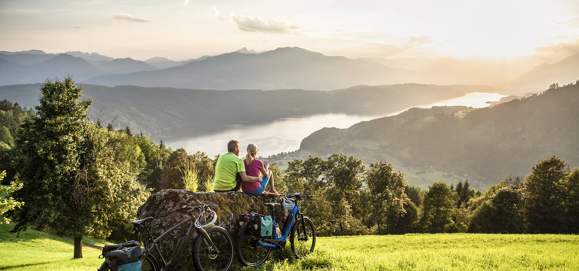 Blick auf den Millstaetter See