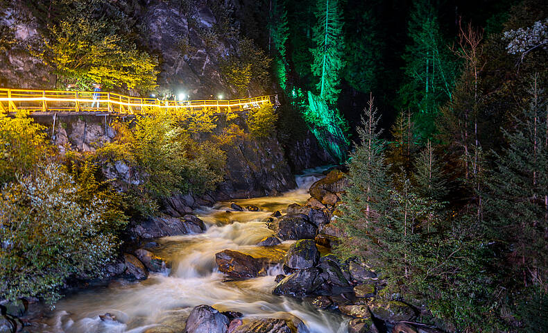 Groppensteinschlucht Nachtwanderung