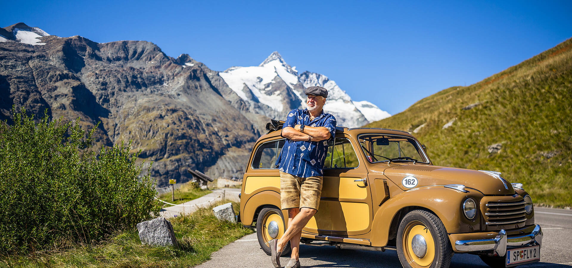 Fahrt über die Großglockner Hochalpenstraße mit Gerhard Fischer Kärntner Originale