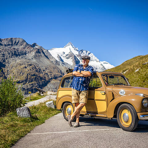 Fahrt über die Großglockner Hochalpenstraße mit Gerhard Fischer Kärntner Originale