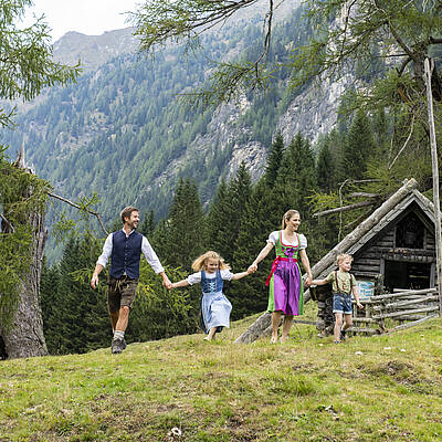 Kulinarik und Wandern mit der Familie im Pöllatal in der Region Katschberg Lieser-Maltatal
