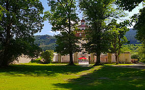 Schloss Poeckstein Gartenanlage