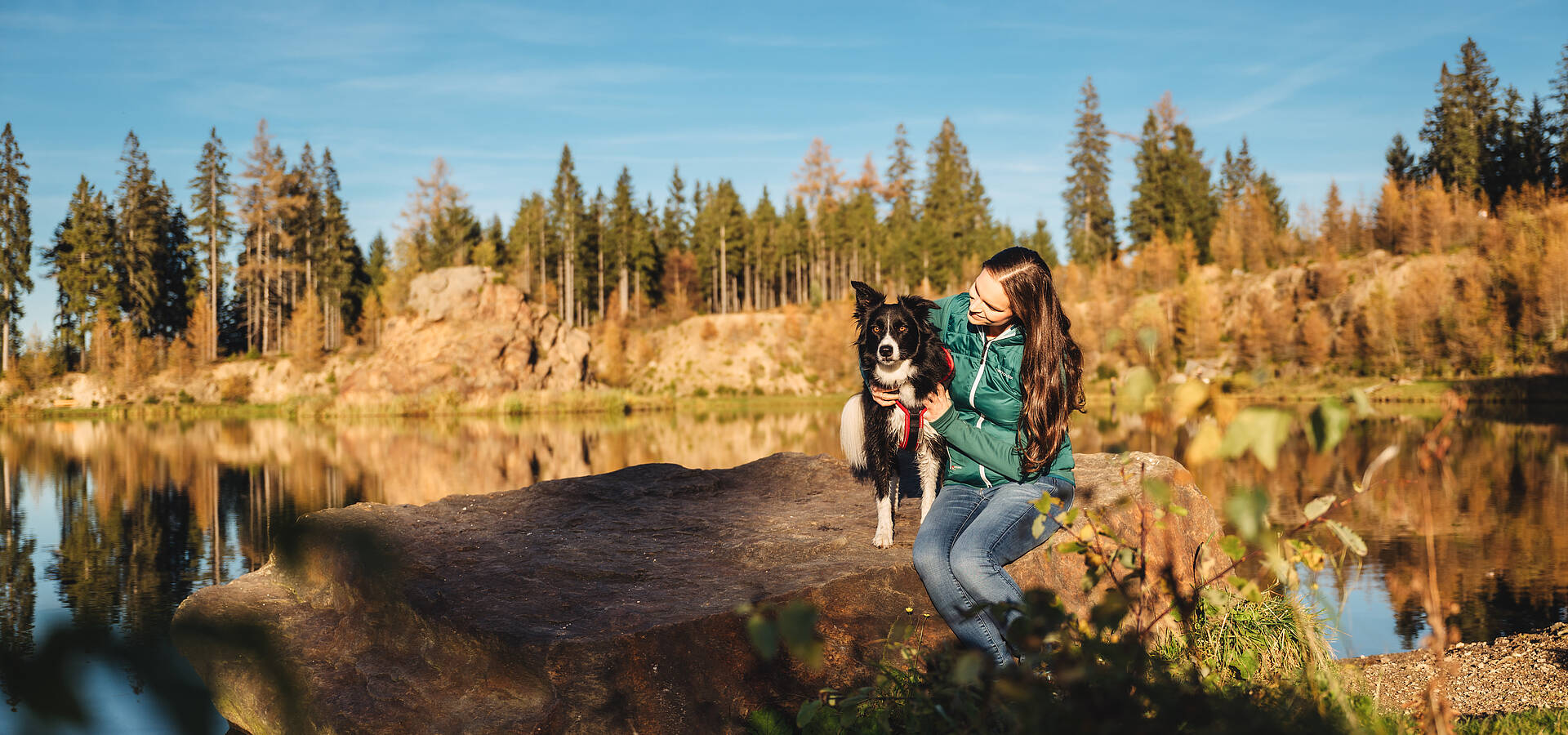 Wandern auf der Hebalm in Preitenegg mit Hunden