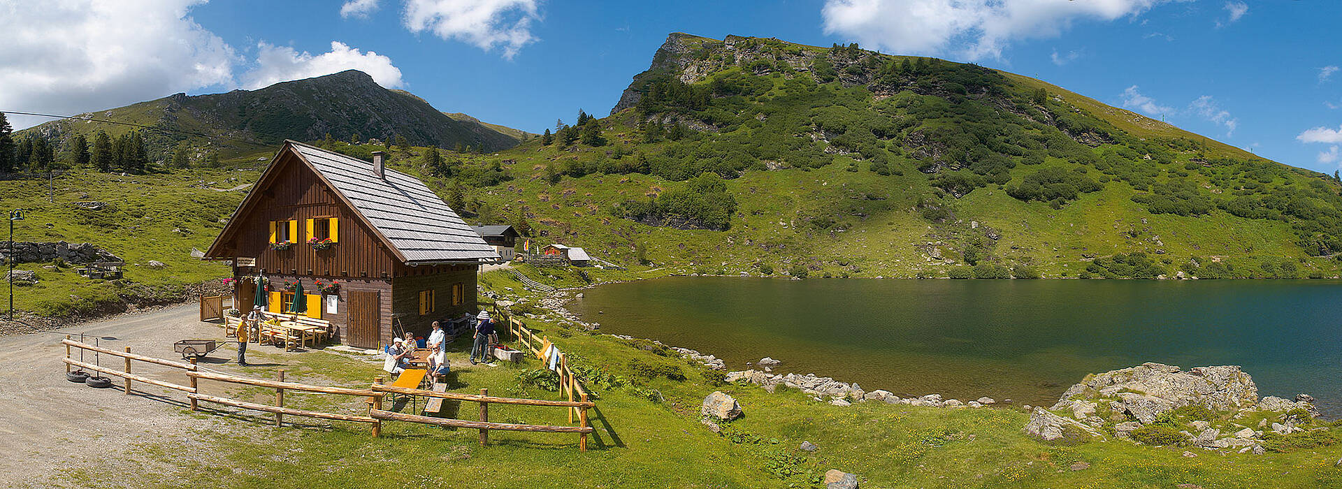 Alpe-Adria-Trail Falkertsee Halter Huette 