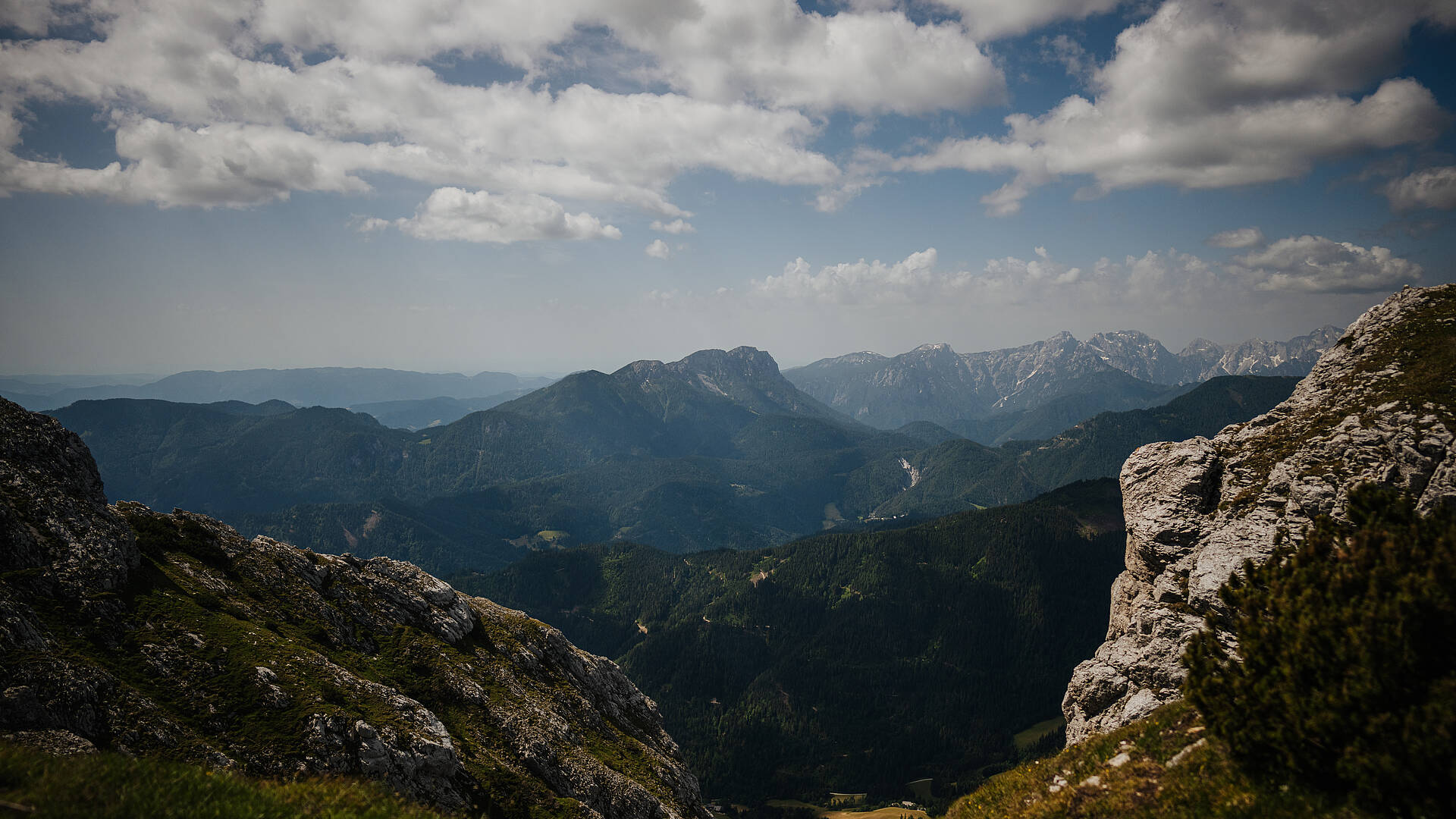 Bergpanorama vom Kordeschkopf
