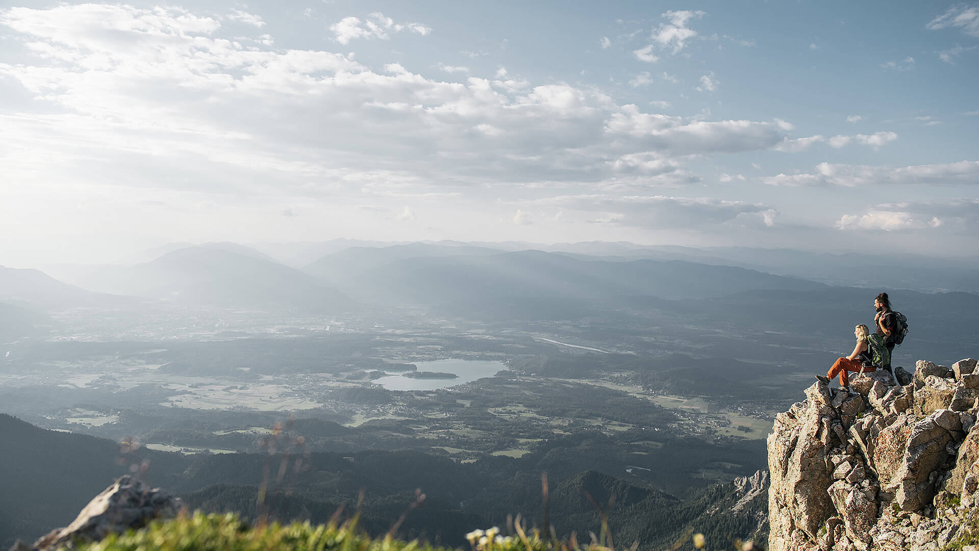 Wandern am Mittagskogel in der Region Villach