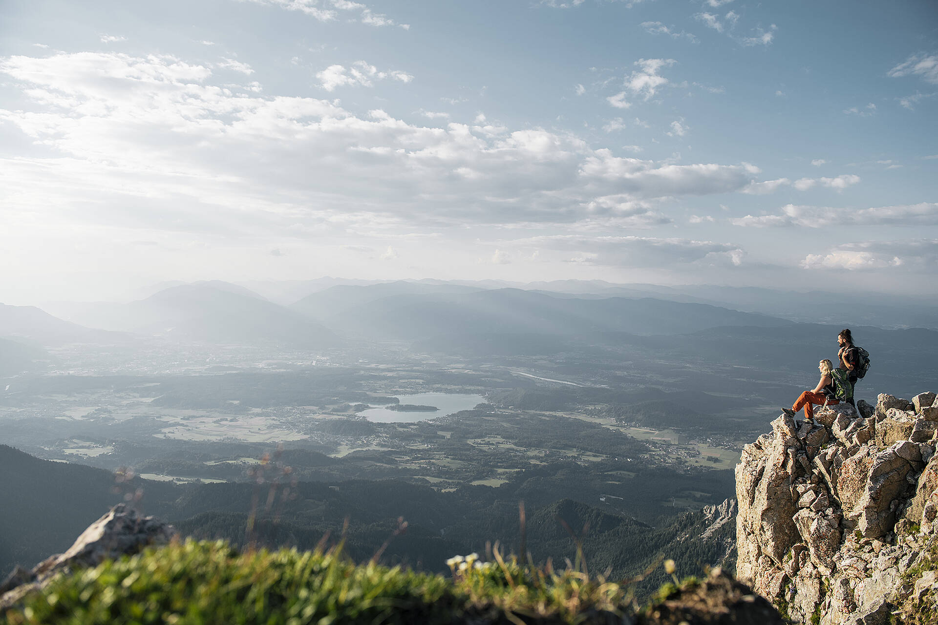 Wandern am Mittagskogel in der Region Villach
