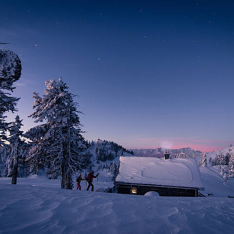 Dobratsch Wanderung in der Nacht