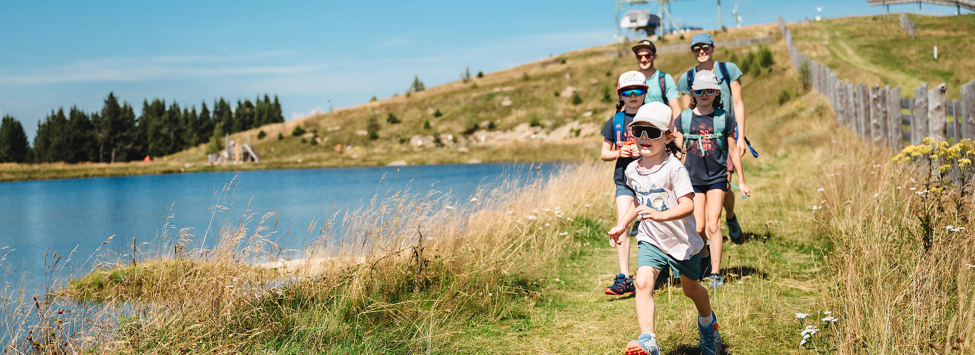 Wandern am Klippitztörl mit der Familie