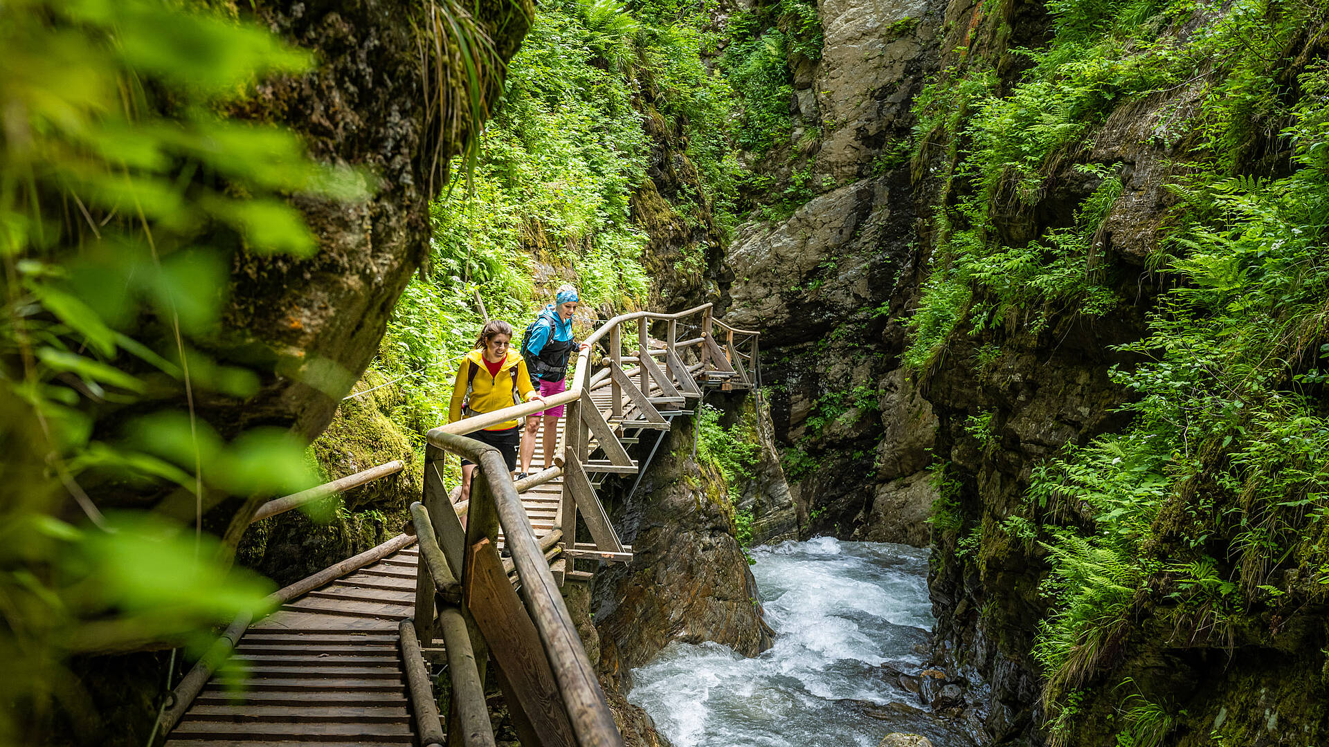 Raggaschlucht in den Hohen Tauern bei Flattach